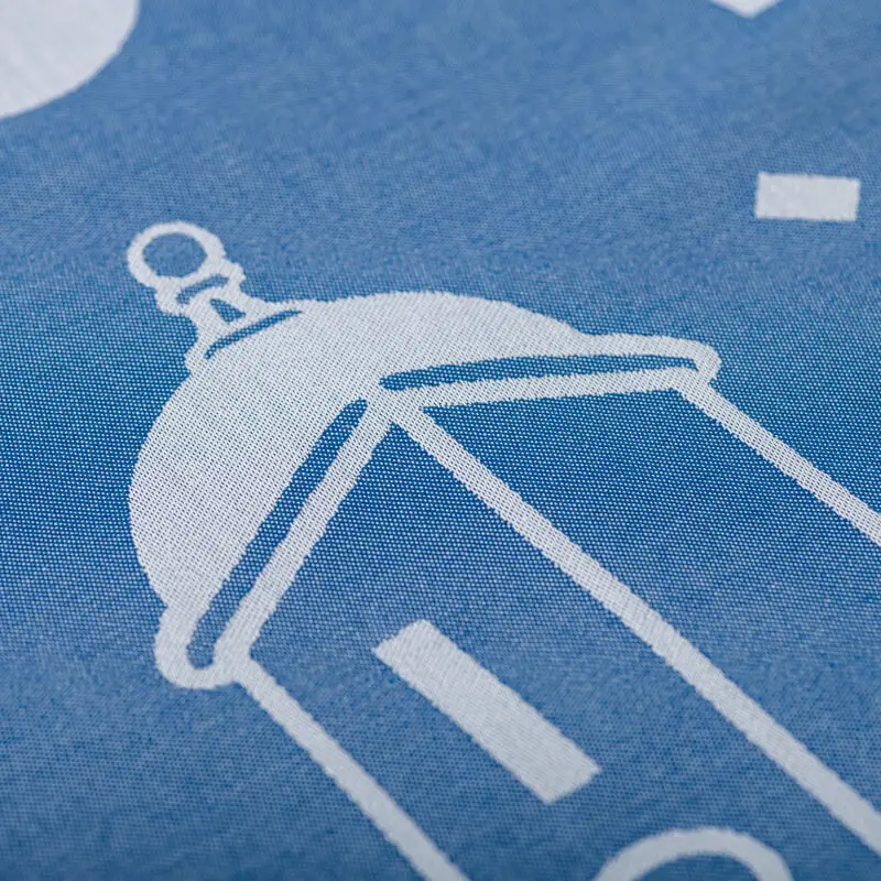 Blue Dubrovnik Cotton Apron - Image 4