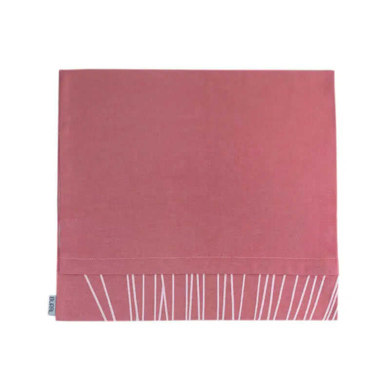 Red Dubrovnik Cotton Pillowcase - Image 3